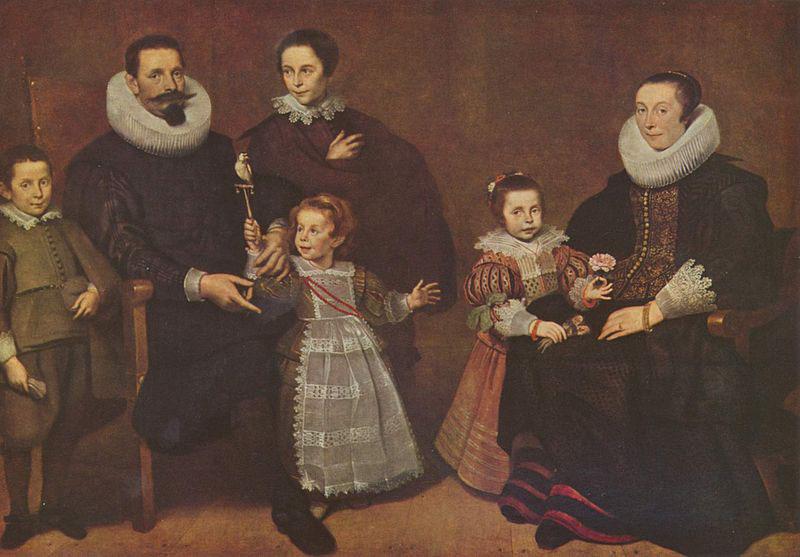 Cornelis de Vos Familienportrat France oil painting art